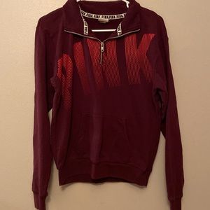 PINK half zip